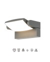 HOOD * APLIQUE LED 12W 3000K GRIS OSCURO